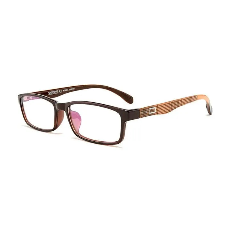 Unisex Square Full Rim TR90 Prescription Glasses 2300 — view 3 | Rx Spectacle
