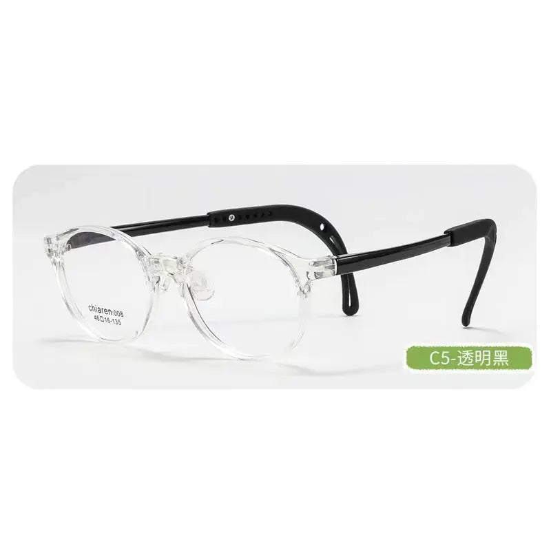Unisex Oval Full Rim TR90 Prescription Glasses 9911 — view 7 | Rx Spectacle