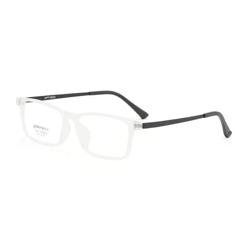 Unisex Square Full Rim Titanium Prescription Glasses 982147 — view 5 | Rx Spectacle