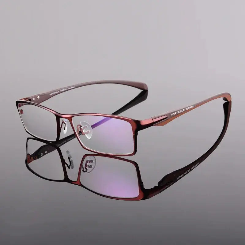Unisex Square Full Rim Acetate Prescription Glasses 549140 — view 3 | Rx Spectacle
