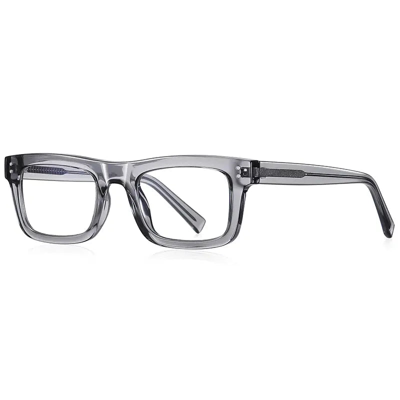 Unisex Square Full Rim TR90 Prescription Glasses 42193 — view 7 | Rx Spectacle