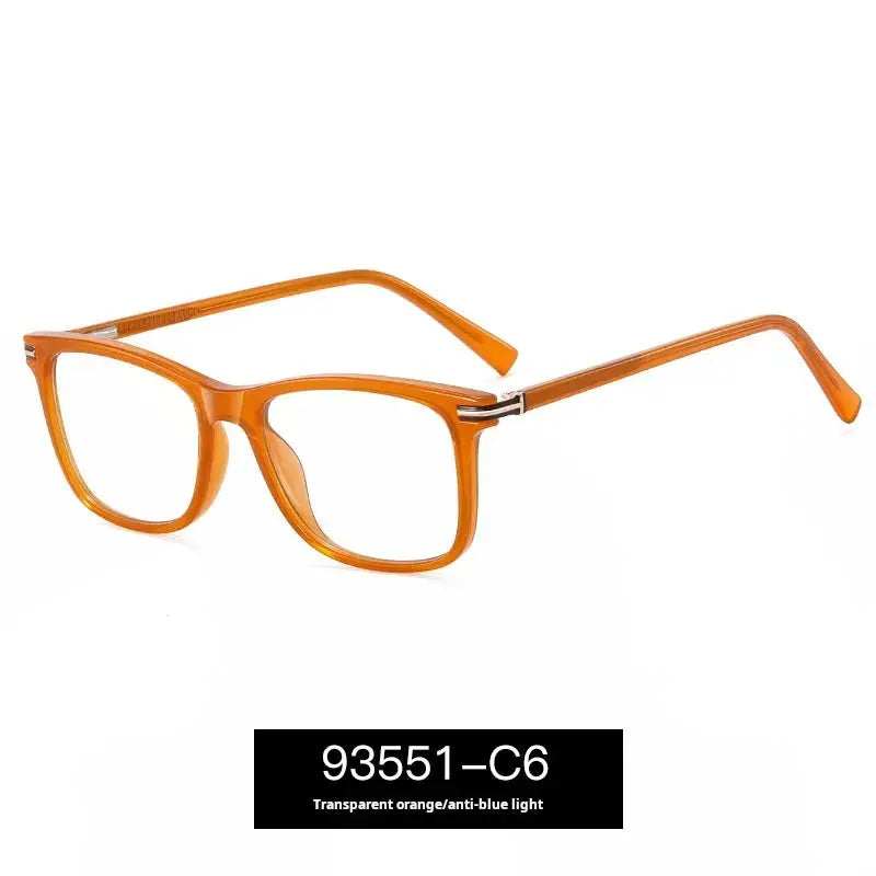 Women's Square Full Rim TR90 Prescription Glasses 93551 — view 8 | Rx Spectacle