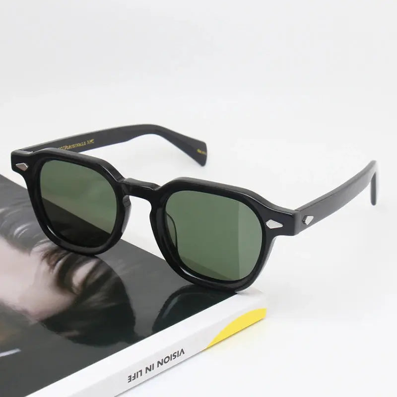Unisex Square Full Rim Acetate Prescription Glasses 23145 — view 3 | Rx Spectacle