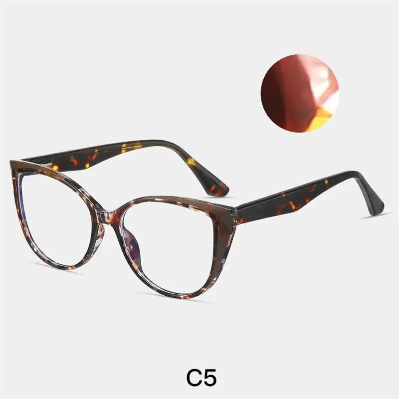 Women's Cat Eye Full Rim Acetate Prescription Glasses 87224 — view 11 | Rx Spectacle