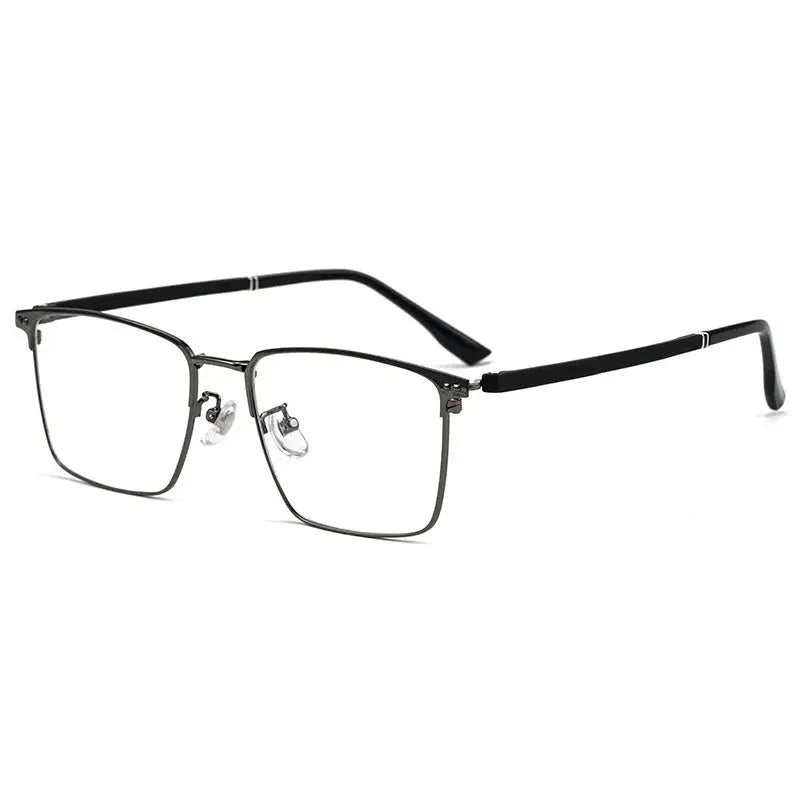Men's Square Full Rim TR90 Prescription Glasses — view 3 | Rx Spectacle