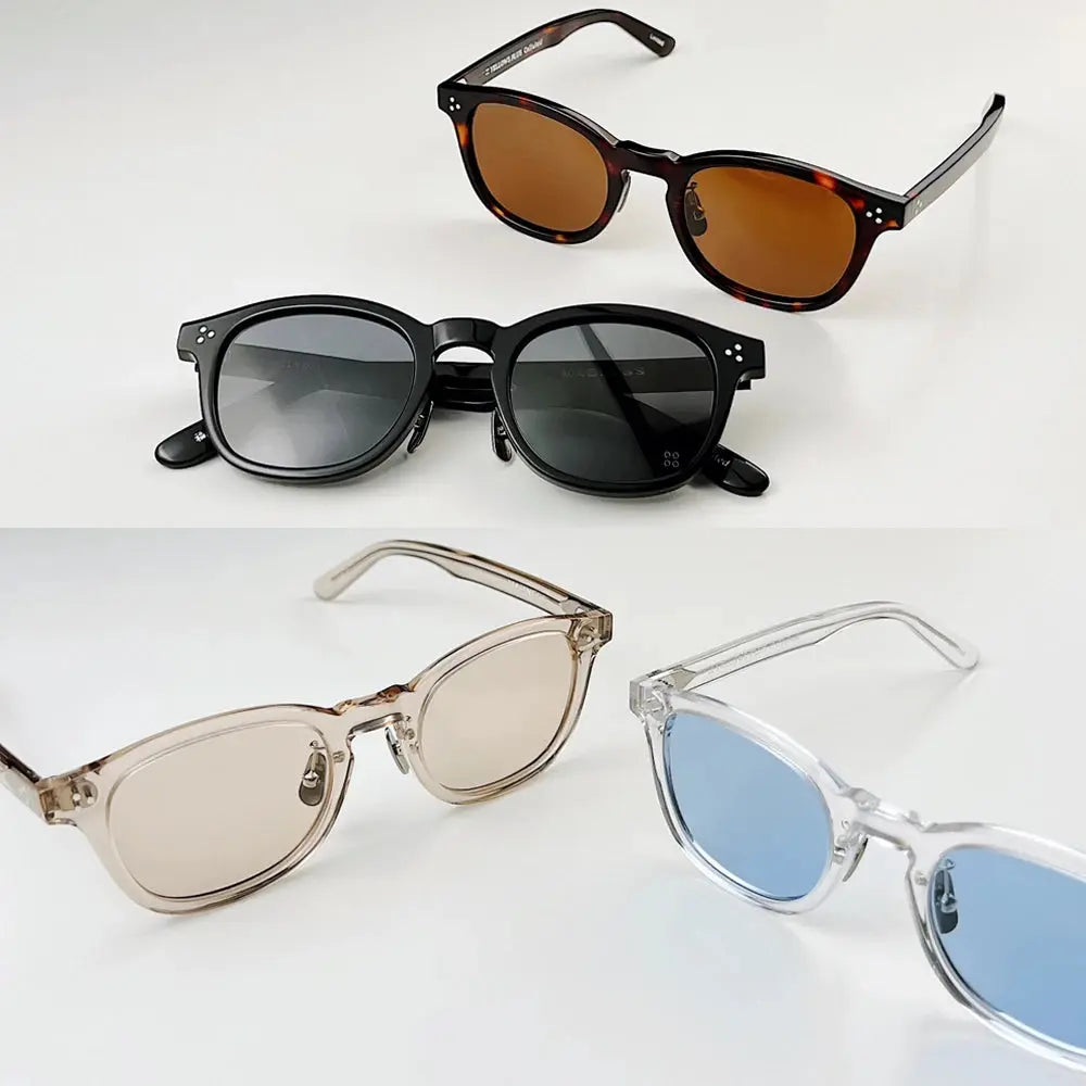 Unisex Square Full Rim Acetate Prescription Glasses 484022 — view 3 | Rx Spectacle