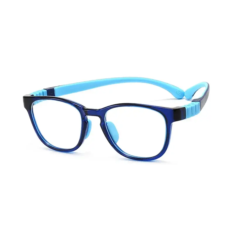 Unisex Square Full Rim Acetate Prescription Glasses 910265 — view 4 | Rx Spectacle