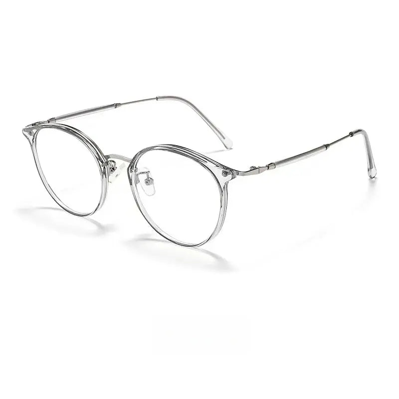 Unisex Round Full Rim TR90 Prescription Glasses 22642 — view 4 | Rx Spectacle