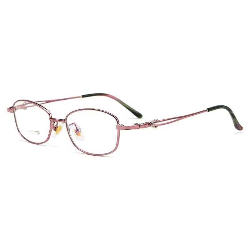Unisex Square Full Rim Titanium Prescription Glasses 3531Ti — view 2 | Rx Spectacle