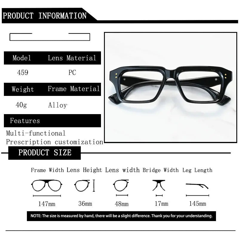 Unisex Square Full Rim TR90 Reading Glasses 642459 — view 2 | Rx Spectacle