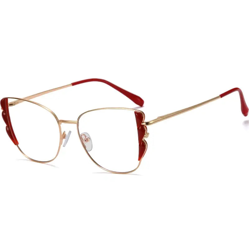 Women's Cat Eye Full Rim Acetate Prescription Glasses 95933 — view 7 | Rx Spectacle