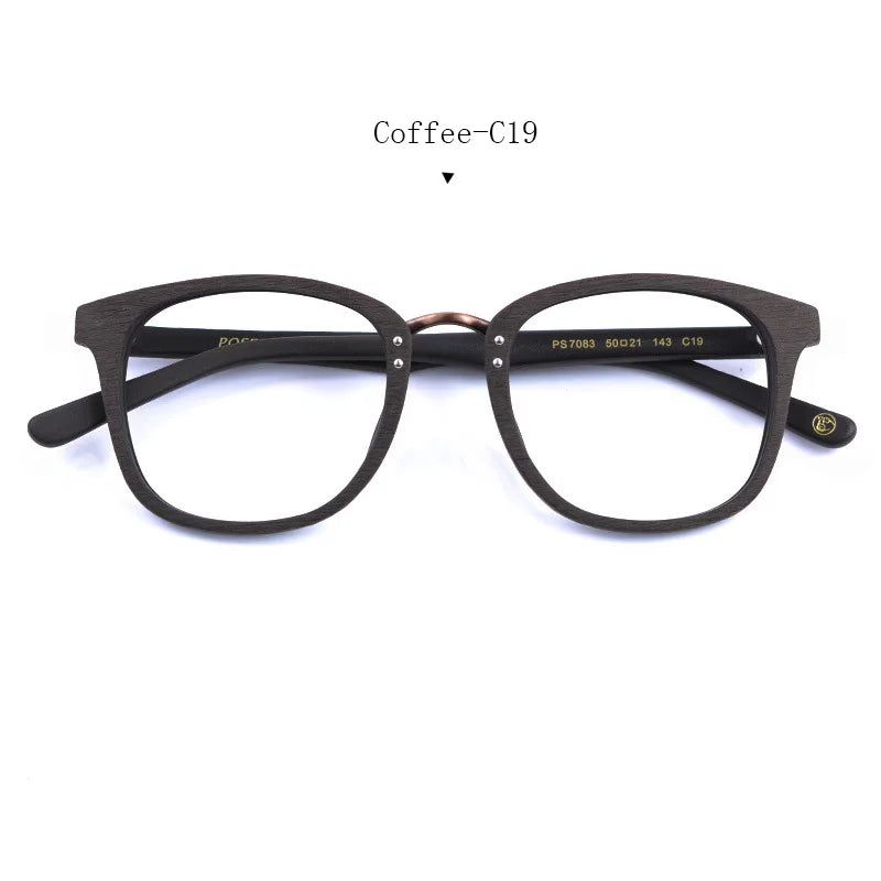Unisex Round Full Rim Titanium Prescription Glasses 708300 — view 5 | Rx Spectacle