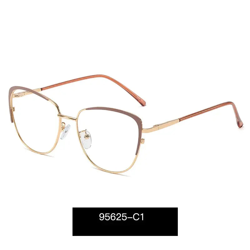 Women's Cat Eye Full Rim TR90 Prescription Glasses 95625 — view 7 | Rx Spectacle