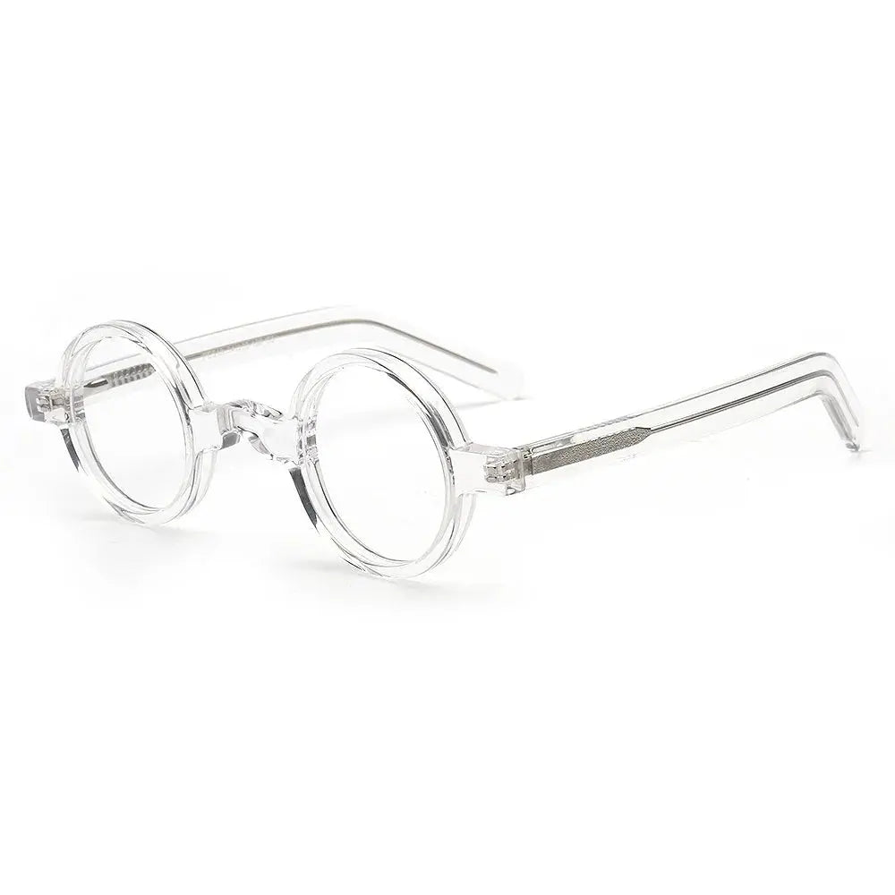 Women's Round Full Rim Acetate Prescription Glasses 74118 — view 1 | Rx Spectacle