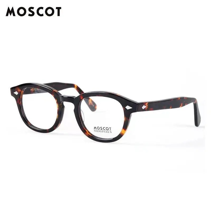 Unisex Round Full Rim Acetate Prescription Glasses Y1915 — view 22 | Rx Spectacle