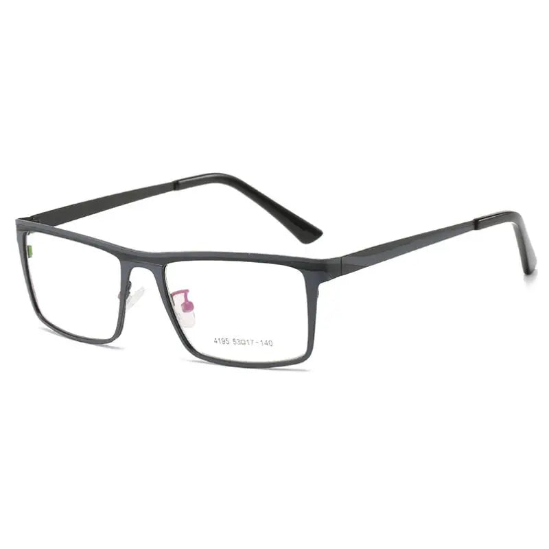 Women's Square Full Rim Alloy Prescription Glasses 944195 — view 3 | Rx Spectacle