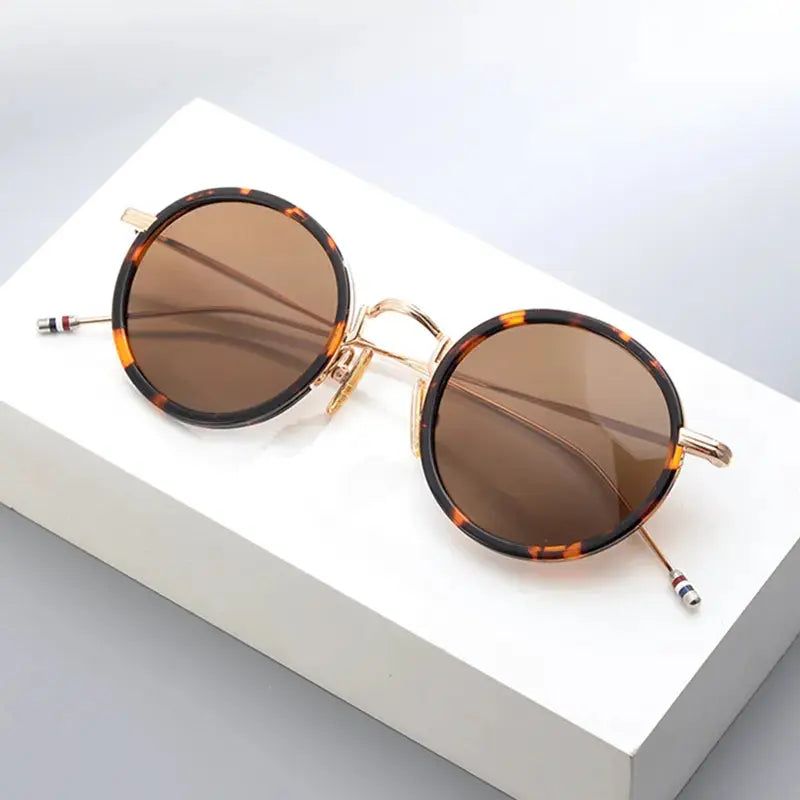 Men's Round Full Rim Alloy Prescription Glasses X906 — view 1 | Rx Spectacle