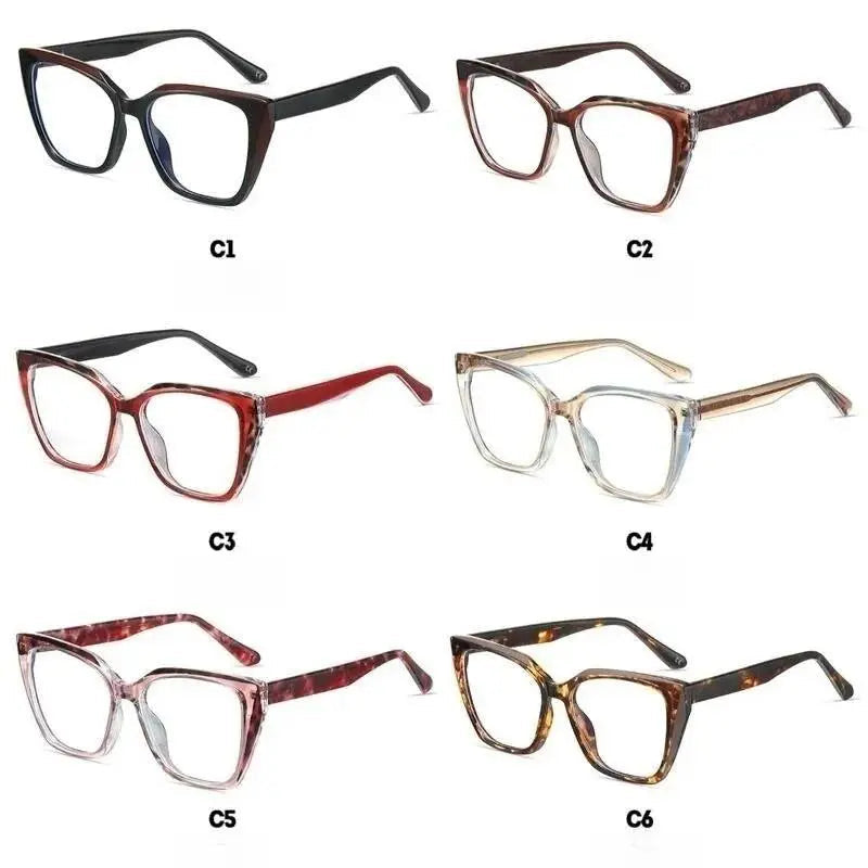 Women's Cat Eye Full Rim Acetate Prescription Glasses 87216 — view 6 | Rx Spectacle