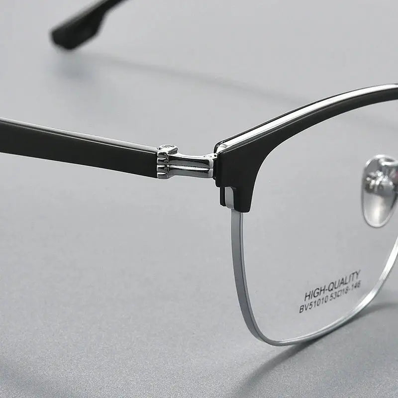 Men's Square Full Rim TR90 Prescription Glasses Y51010 — view 5 | Rx Spectacle