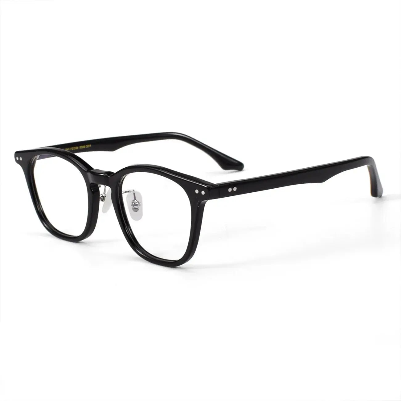 Unisex Round Full Rim Acetate Prescription Glasses 369805 — view 3 | Rx Spectacle