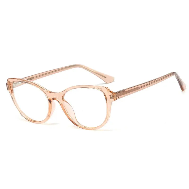 Women's Cat Eye Full Rim TR90 Prescription Glasses 93358 — view 7 | Rx Spectacle