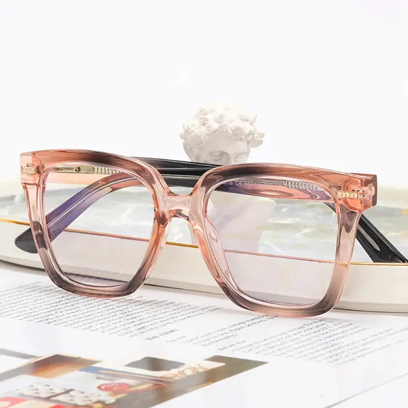 Women's Cat Eye Full Rim TR90 Prescription Glasses 82018 — view 1 | Rx Spectacle