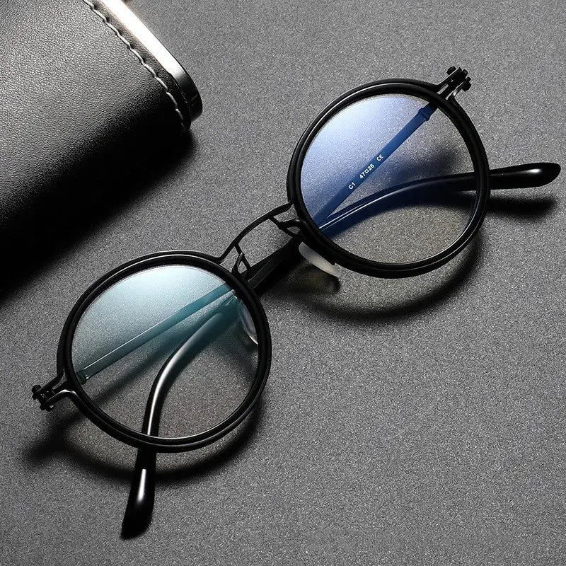 Unisex Round Full Rim Acetate Reading Glasses 10749 — view 1 | Rx Spectacle