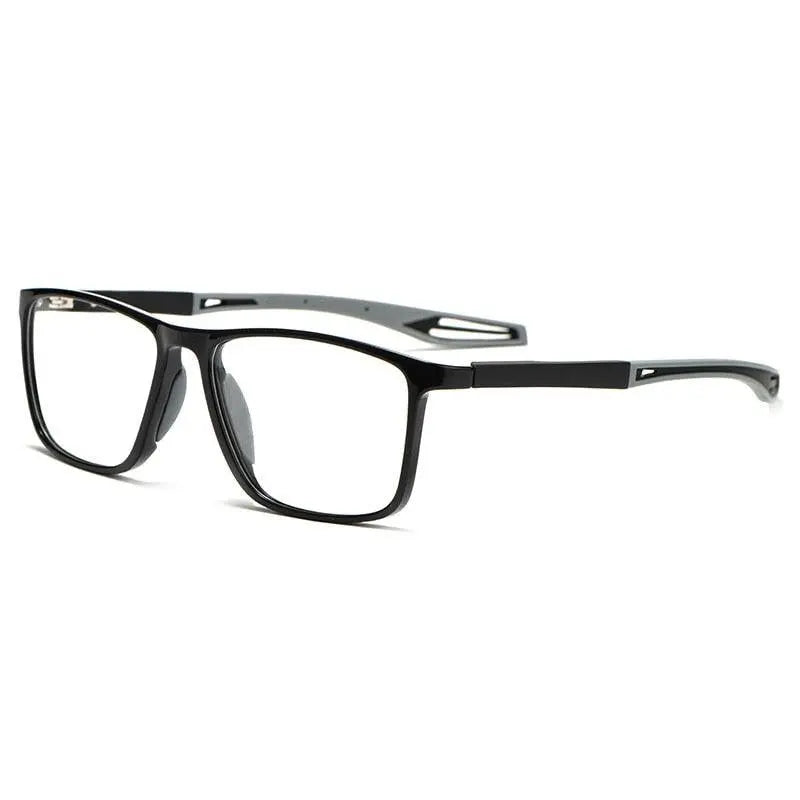 Unisex Square Full Rim TR90 Sports Glasses 1019r — view 8 | Rx Spectacle
