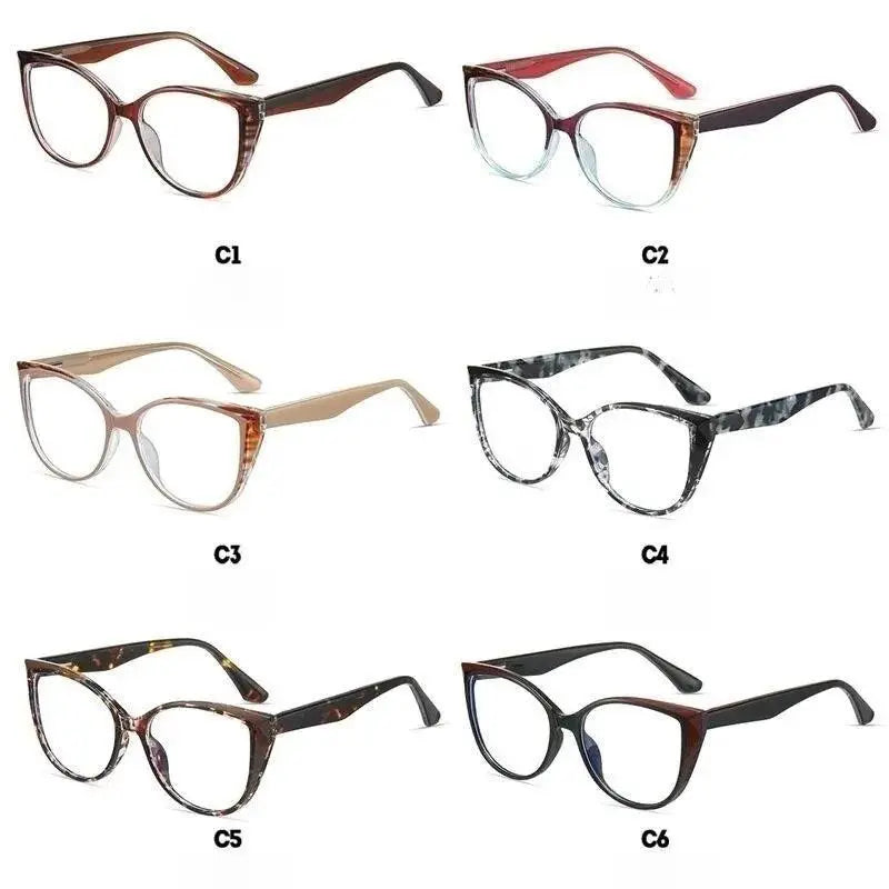 Women's Cat Eye Full Rim Acetate Prescription Glasses 87224 — view 6 | Rx Spectacle