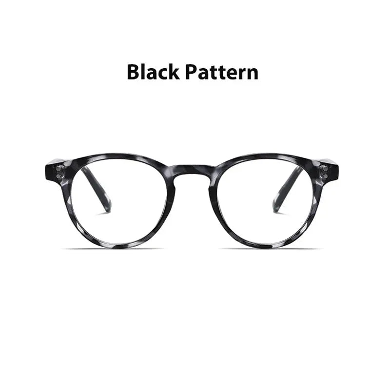 Unisex Round Full Rim Acetate Reading Glasses 3313 — view 6 | Rx Spectacle