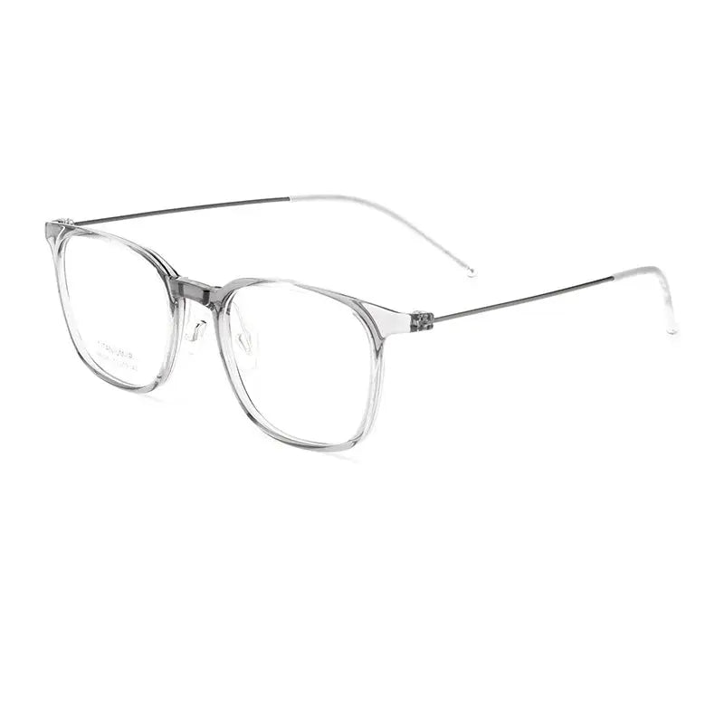 Women's Square Full Rim TR90 Prescription Glasses 5826 — view 9 | Rx Spectacle