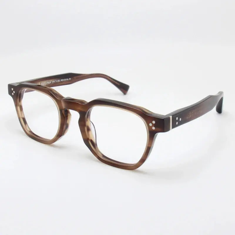 Unisex Square Full Rim Acetate Prescription Glasses 62527 — view 6 | Rx Spectacle