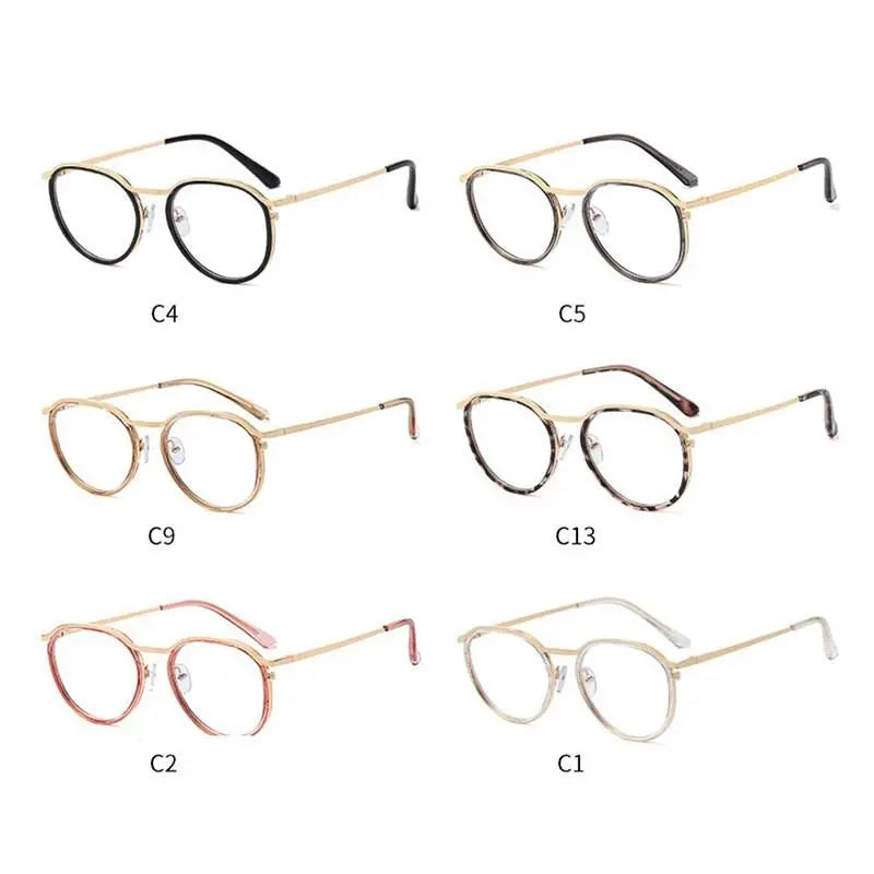 Women's Round Full Rim TR90 Prescription Glasses 95909 — view 6 | Rx Spectacle