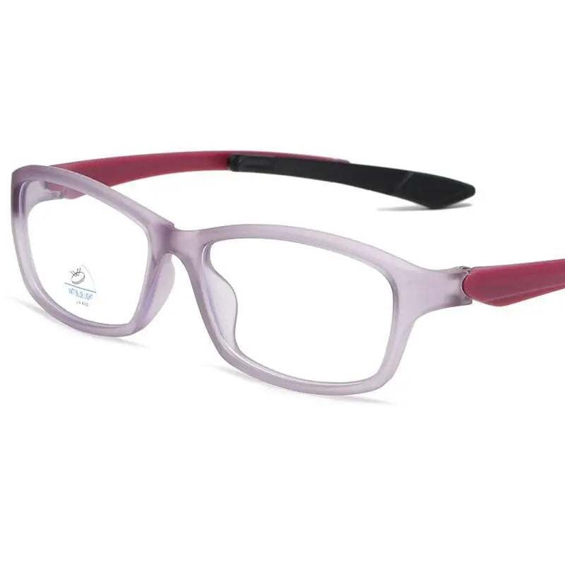 Men's Rectangular Full Rim Sports Glasses 81300 — view 4 | Rx Spectacle