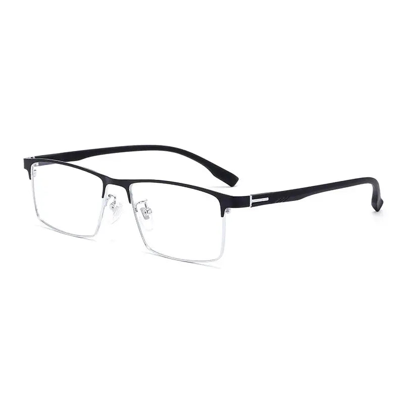 Men's Square Full Rim TR90 Prescription Glasses Y9522 — view 8 | Rx Spectacle