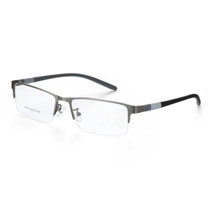 Unisex Semi-Rimless TR90 Prescription Glasses 2242 — view 2 | Rx Spectacle