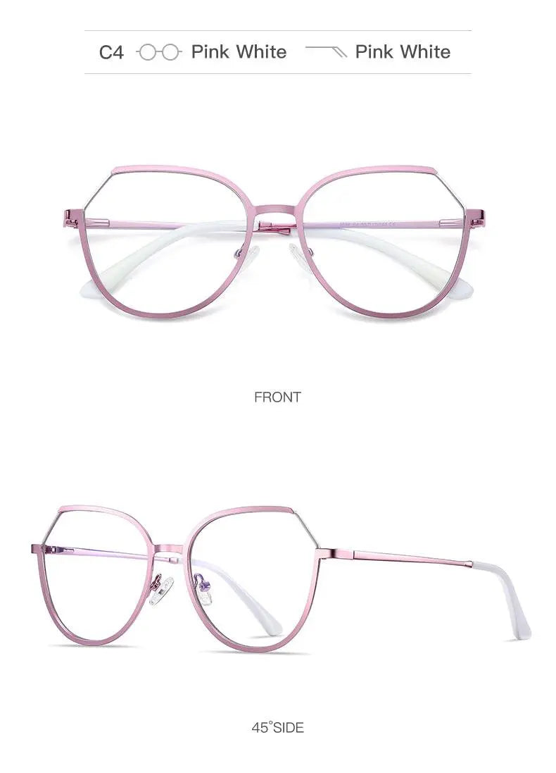 Women's Round Full Rim TR90 Prescription Glasses 3034 — view 16 | Rx Spectacle