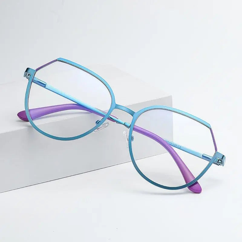 Women's Round Full Rim TR90 Prescription Glasses 3034 — view 1 | Rx Spectacle