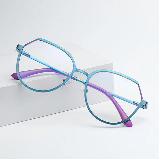 Women's Round Full Rim TR90 Prescription Glasses 3034 — view 1 | Rx Spectacle