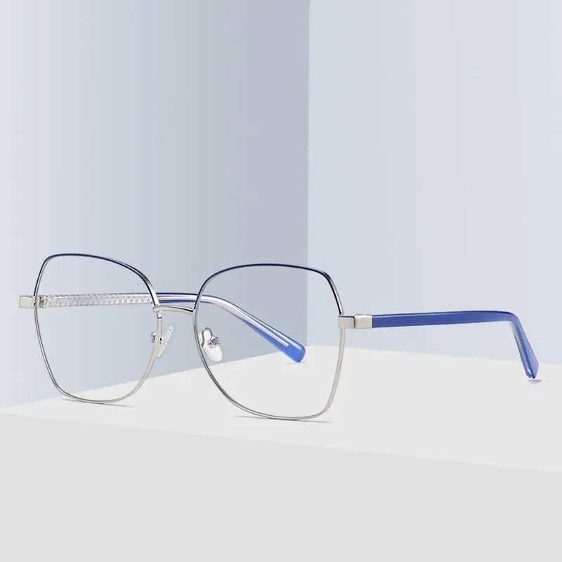 Women's Polygon Full Rim TR90 Prescription Glasses 3004 — view 9 | Rx Spectacle