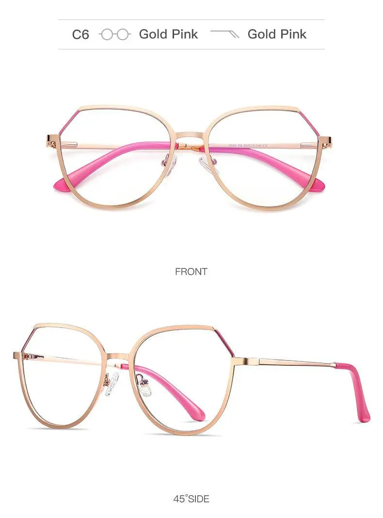 Women's Round Full Rim TR90 Prescription Glasses 3034 — view 18 | Rx Spectacle
