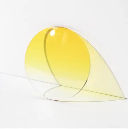 MR-8 1.67 Index Aspheric Lenses Color Gradient Yellow — view 1 | Rx Spectacle