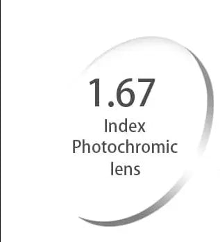 Aspheric 1.67 Index MR-7 Photochromic Single Vision Lenses — view 1 | Rx Spectacle