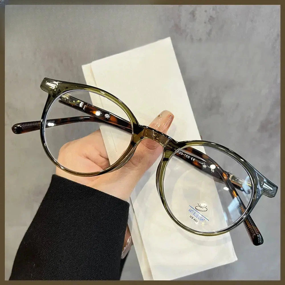 Unisex Round Full Rim TR90 Prescription Glasses 68008 — view 1 | Rx Spectacle