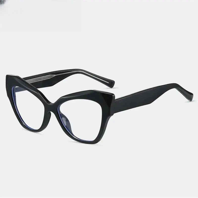 Women's Cat Eye Full Rim Acetate Prescription Glasses 87288 — view 4 | Rx Spectacle