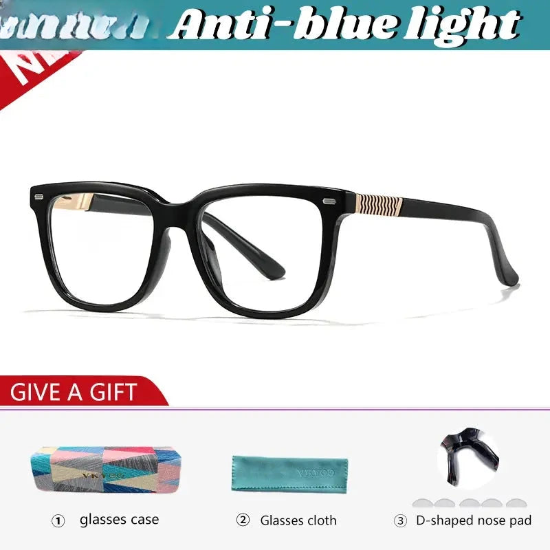Unisex Square Full Rim TR90 Reading Glasses 360030 — view 4 | Rx Spectacle