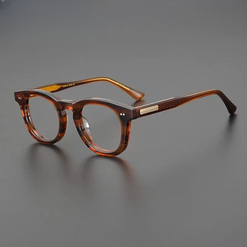 Unisex Square Full Rim Acetate Prescription Glasses Gxyj1078 — view 2 | Rx Spectacle
