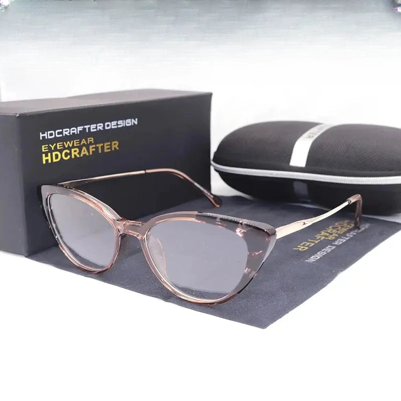Unisex Cat Eye Full Rim Acetate Prescription Glasses 48099 — view 1 | Rx Spectacle