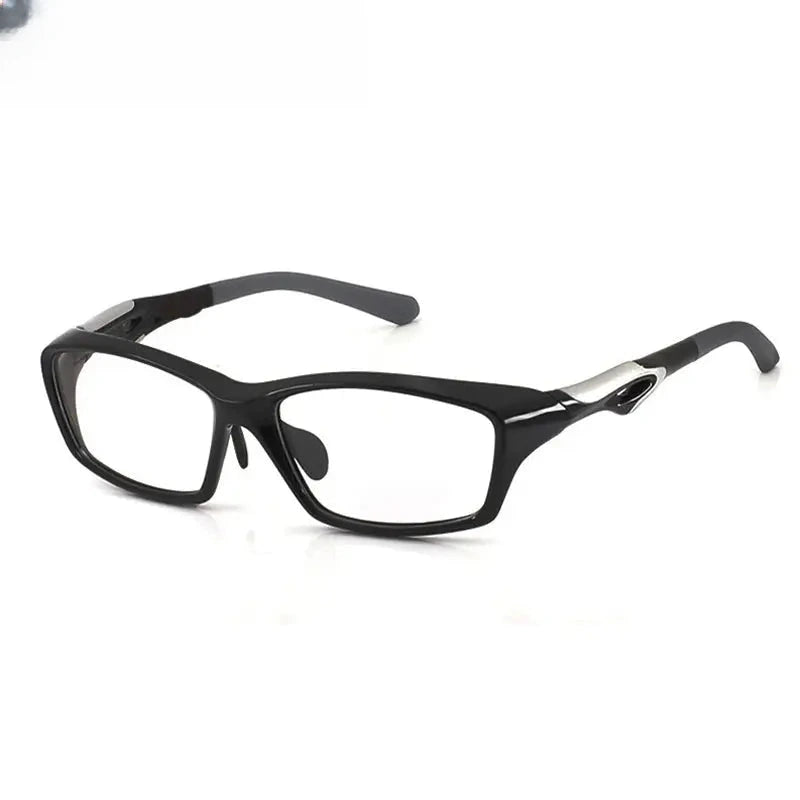Unisex Square Full Rim Titanium Prescription Glasses 318021 — view 5 | Rx Spectacle