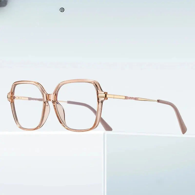 Women's Polygon Full Rim TR90 Reading Glasses 2211 — view 3 | Rx Spectacle